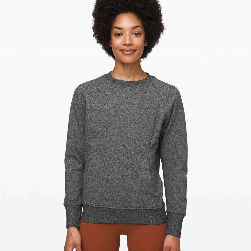 lululemon athletica Gray Sweatshirt
